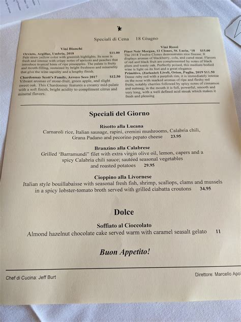 Il fornaio irvine menu - Most guests state that the staff is appealing. This spot is remarkable for its professional service. Prices here are reported to be fair. You will certainly ...